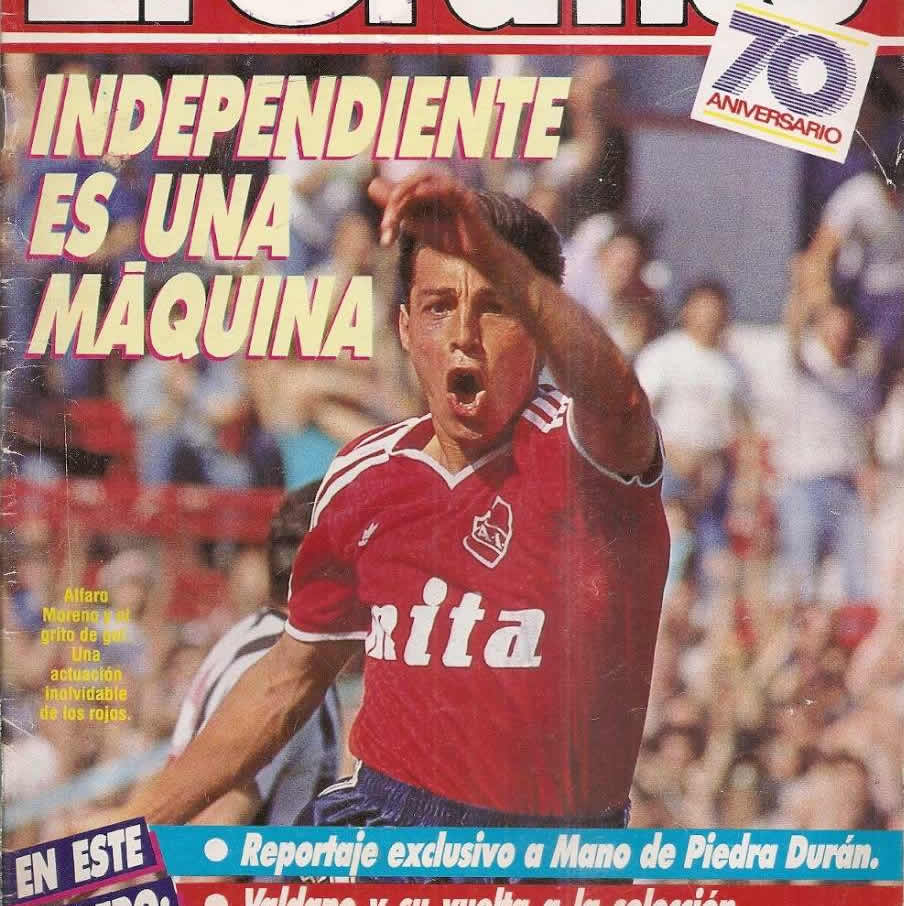 Alfaro Moreno historia del rojo