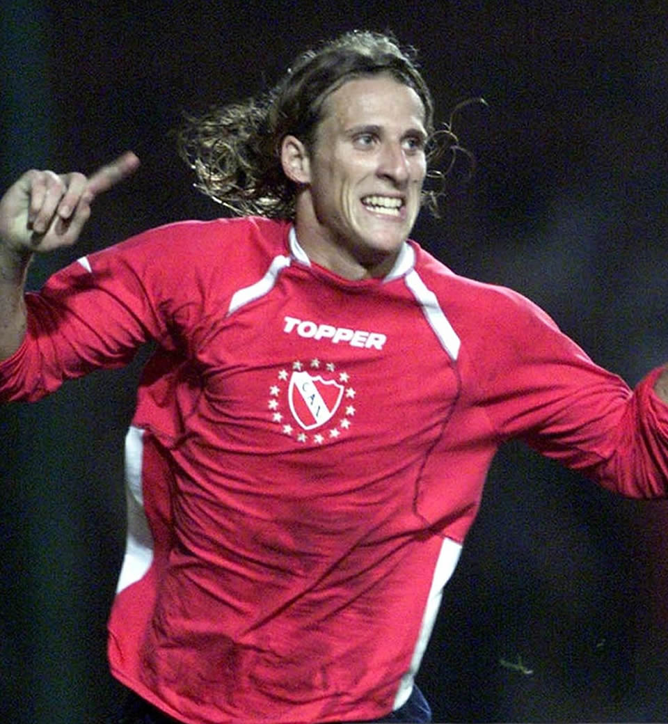 Diego Forlan goleador en Historia del Rojo