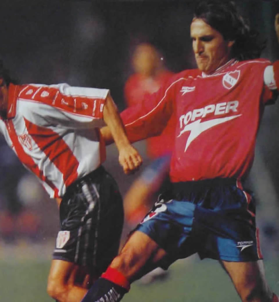 Raul Cascini más partidos jugados en Historia del Rojo